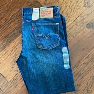 NWT Men’s Levi’s 514 Straight jeans 34x30